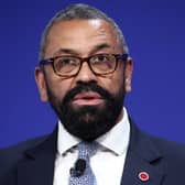 The UK Foreign Secretary James Cleverly has landed in Israel to show "unwavering support" to the country after an escalation with violence between the country and the Hamas militant group. (Credit: Getty Images)