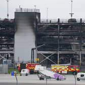 What caused the fire at Luton Airport? Latest updates as flights disrupted. (Photo: Jacob King/PA Wire) 