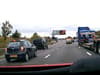 Video shows drunk van driver crashing his vehicle on M1 motorway