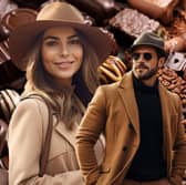'Chocolate Core’ predicted to be the next big film inspired fashion trend for Autumn/Winter 2023. Images by Adobe Photos. Composite image by NationalWorld/Kim Mogg.