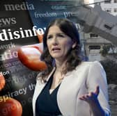 Technology Secretary Michelle Donelan told UK bosses at Google, Meta, X, TikTok and Snapchat that they must take down harmful content quickly from their sites. Composite image by NationalWorld/Kim Mogg.