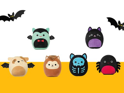 McDonald’s UK have added six limited edition Halloween Squishmallows toys to their Happy Meals. Photo by McDonald's.