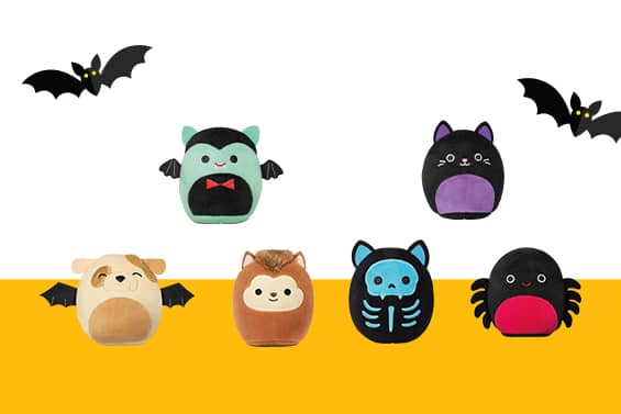 McDonald’s UK have added six limited edition Halloween Squishmallows toys to their Happy Meals. Photo by McDonald's.