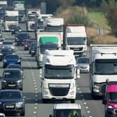 Part of the M6 motorway at Stafford has been closed after a fuel spill resulting from a crash involving three lorries. (Credit: Getty Images)