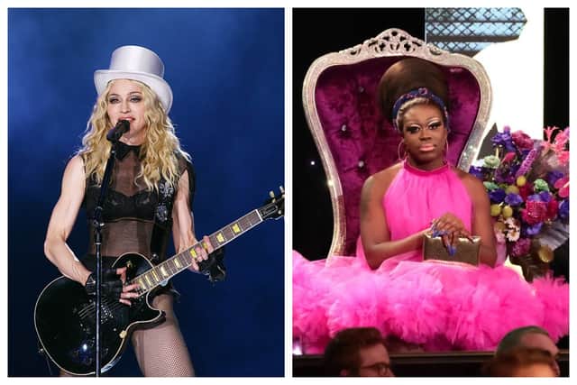 Bob the Drag Queen will be the support act at Madonna's Celebration tour concert at London's O2. Photographs by Get