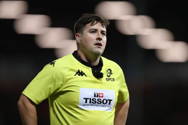 Ben Whitehouse is the son of a former Rugby ref. (Getty Images)