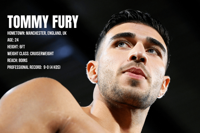 Tommy Fury stats (Image credit: Getty Images)