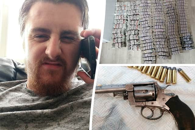 An arrogant armed drug dealer who called himself "Crack" has been jailed for over 20 years after police broke into a "secure" chat app used by underworld kingpins.Samuel Black, 28 thought he was "untouchable" as he posted pictures on the Encrochat network of himself holding large sums of cash. He's been jailed for 21-and-a-half years