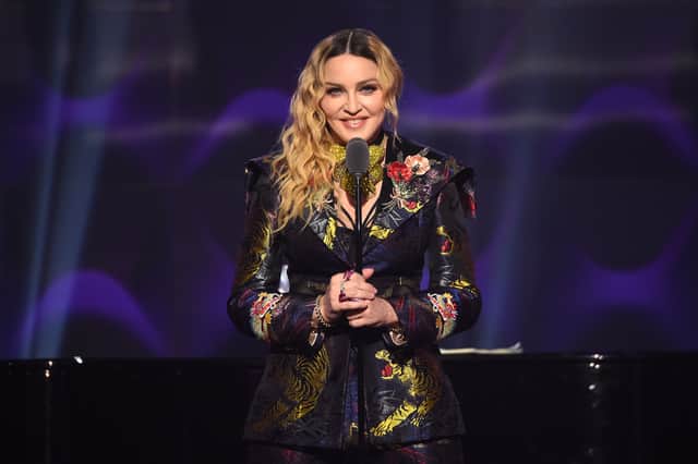 Madonna has discussed the 'near death experience' she had when she had a serious bacterial infection in summer 2023. Photo by Getty Images.