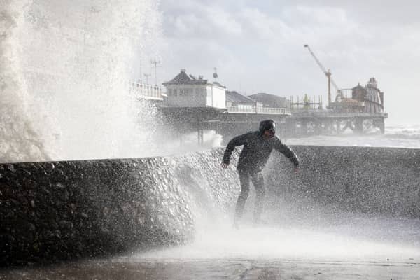 The Met Office has named the second storm of the season, Storm Babet, with heavy rain and strong winds expected to batter part of the UK later this week. (Credit: Getty Images)