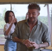 David Beckham and his wife Victoria Beckham have started a TikTok trend by dancing to the song “Islands in the Stream” in the Netflix documentary "Beckham". Photo by Netflix/TikTok.