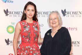 Felicity Jones and Baroness Hale at the Women of the Year Awards. Credit: Dave Benett