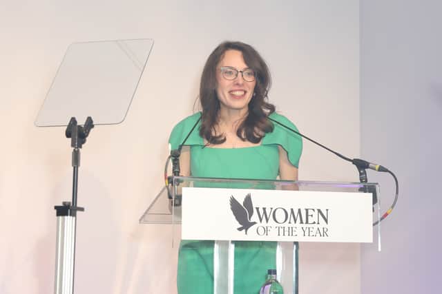 Dr Alicja Dzieciol at the Women of the Year Awards. Credit: Dave Benett