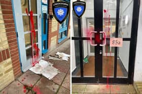 The Met said it is investigating whether the paint thrown at the two north London Jewish schools is connected. Credit: Shomrim. 