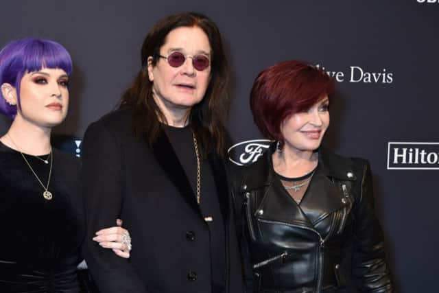 Kelly Osbourne (left), Ozzy Osbourne, and Sharon Osbourne. (Picture: Gregg DeGuire/Getty Images for The Recording Academy)