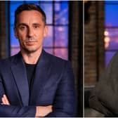 Gary Neville and Emma Grede are set to be guest judges on series 21 of Dragons' Den. Photograph courtesy of the BBC. 