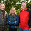 Chris Packham, Michaela Strachan and Iolo Williams Picture: BBC/Jo Charlesworth