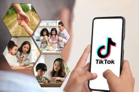 TikTok have launched a dedicated hashtag and community space for parents - #ParentsofTikTok - to help them with all aspects of raising children of all ages. Images by Adobe Photos. Composite image by NationalWoirld/Kim Mogg.