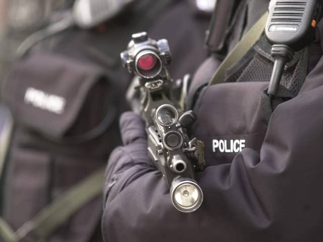 Armed police surrounded a young black teenager in Hackney, east London after an officer mistook his water pistol for a real gun. (Credit: SAMANTHA PEARCE/PA Wire)