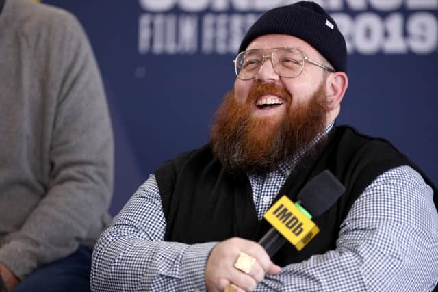 Nick Frost of 'Fighting With My Family' attends The IMDb Studio at Acura Festival Village on location at The 2019 Sundance Film Festival - Day 4 on January 28, 2019 in Park City, Utah.  (Photo by Rich Polk/Getty Images for IMDb)