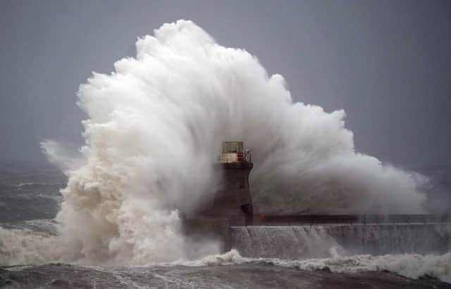 Storm Babet has brought high winds and heavy rain to areas across the UK, but the Met Office has given an update one when the bad weather could end. (Credit: Owen Humphreys/PA Wire