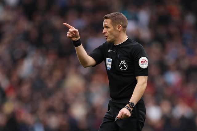 Craig Pawson takes charge of the highly anticipated Merseyside derby. (Getty Images)