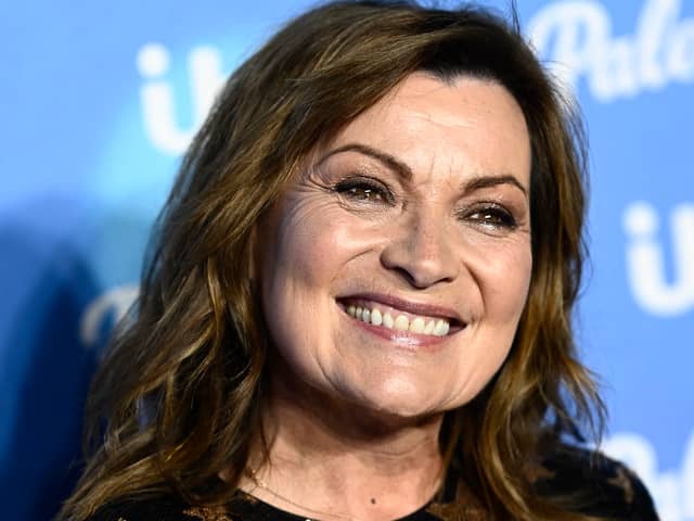 Lorraine Kelly's charity single has briefly knocked The Beatles off the top spot on the UK iTunes chart this week (Credit: Getty)