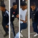 Police are looking for six men after homophobic attack in Chadwell Heath. Picture: Met Police