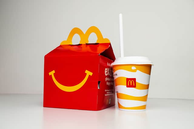 McDonald's UK are offering a deal on their Happy Meals for October Halloween half term 2023. Image by Adobe Photos.