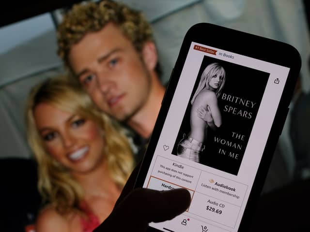 Britney Spears discusses her relationship with Justin Timberlake in her book (Photo: CHRIS DELMAS/AFP via Getty Images)