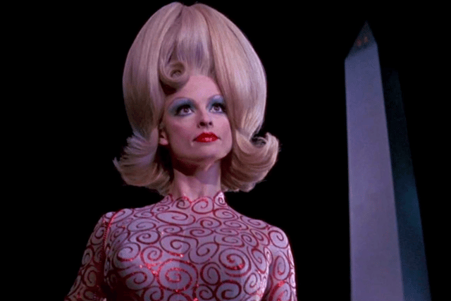 Martian Girl from 'Mars Attacks!' The role was played by Lisa Marie, who at one stage was engaged Tim Burton (Credit: Warner Bros.)