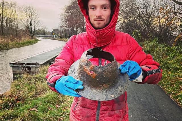 Maget Fishing Edinburgh's finds also include WWI helmets (SWNS)