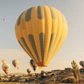 Uber is now offering hot air balloon rides that will take to the skies in Cappadocia, Turkey. (Photo: Uber) 