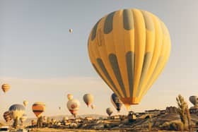Uber is now offering hot air balloon rides that will take to the skies in Cappadocia, Turkey. (Photo: Uber) 