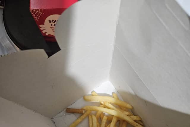 Mum in Cumbria ‘disgusted’ after finding smoked cigarette in kid’s McDonalds Happy Meal box
