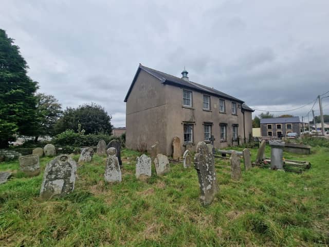 Chapel, at Addison Avenue, Llanharry, in Rhondda Cynon Taf, South Wales is on the market for £69K (SWNS)
