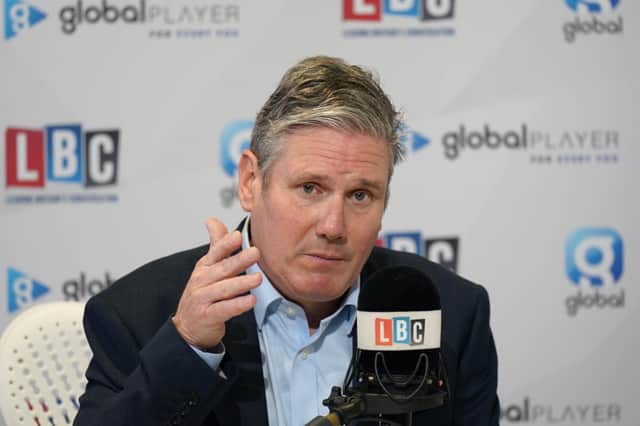 Comments made by Sir Keir Starmer in an LBC interview have angered Labour MPs and councillors. Credit: Getty