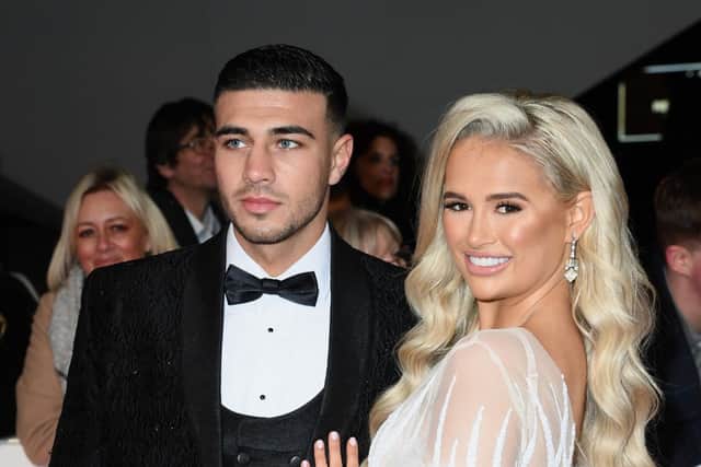 Tommy Fury and Molly-Mae are an example of a more recent UK showbiz couple (Getty)