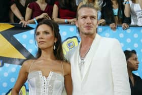 David and Victoria Beckham in 2003 (Getty)