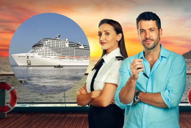The Good Ship Murder was filmed on the cruise ship MSC Virtuosa