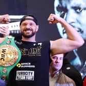 Tyson Fury is unbeaten in his professional boxing career. (Getty Images)