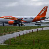 An easyJet flight heading to Palma from Birmingham Airport was swarmed by armed police after the pilot accidentally activated a hijack alert. (Photo: AFP via Getty Images) 