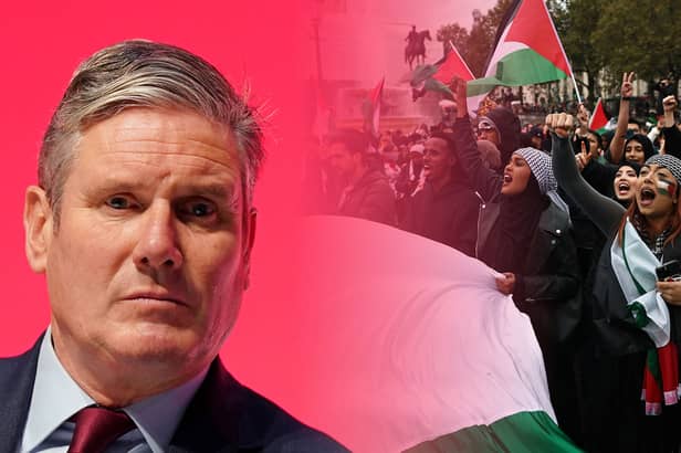 Keir Starmer's Gaza policy is causing a huge rift in his party. Credit: Mark Hall/Getty