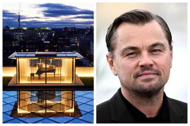 Leonardo DiCaprio has stayed in Claridge's luxurious London penthouse suite. Photograph courtesy of Claridge's
