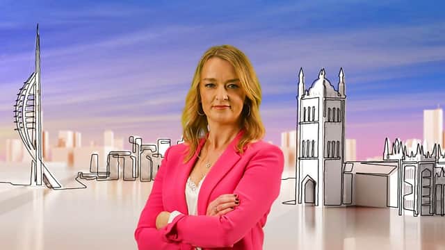 Laura Kuenssberg's flagship political show is on today Picture: BBC