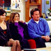The late Matthew Perry had a close bond with all his Friends co-stars, but particulary with Jennifer Aniston  (Photo by Warner Bros. Television/Getty Images) 