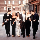 All of the Friends actors; the late Matthew Perry, Jennifer Aniston, Courteney Cox, David Schwimmer, Lisa Kudrow and Matt LeBlanc, have earned a lot of money from reruns of the hit sitcom. (Photo: Getty Images)