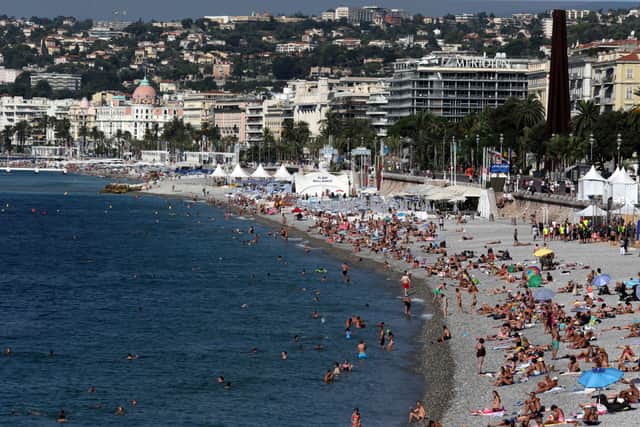 Flights to Nice have dropped by 19% according to Skyscanner. (Photo: AFP via Getty Images) 