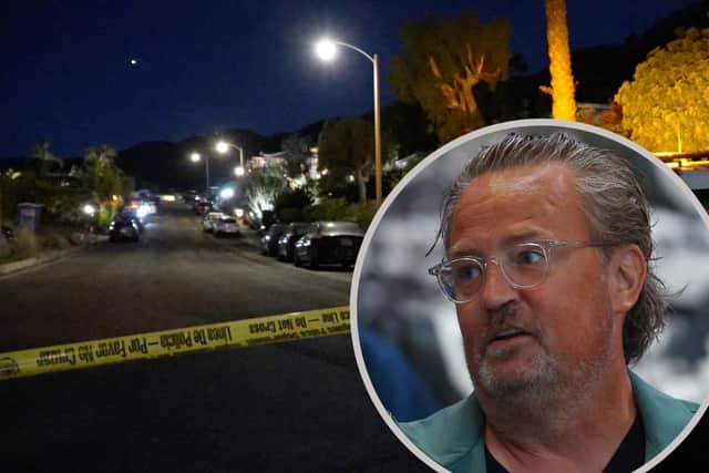 Friends star Matthew Perry died at his Los Angeles home in his hot tub, aged 54