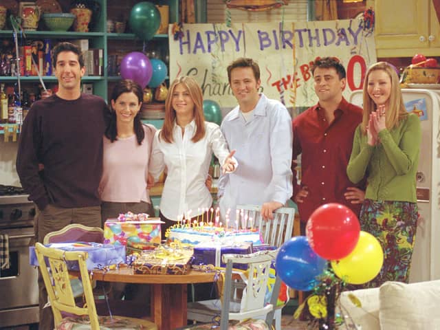 Friends cast then and now (Getty) 